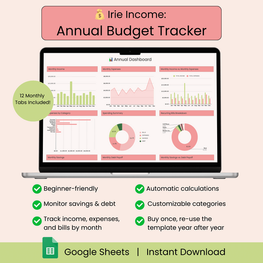 💸 Budget Boost Bundle: 1:1 Budgeting Call + Annual Budget Tracker - fixupszn