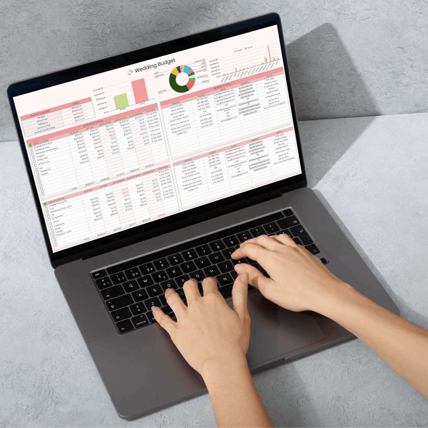 💍 Happily Ever Aftermath: Wedding Budget Tracker - fixupszn